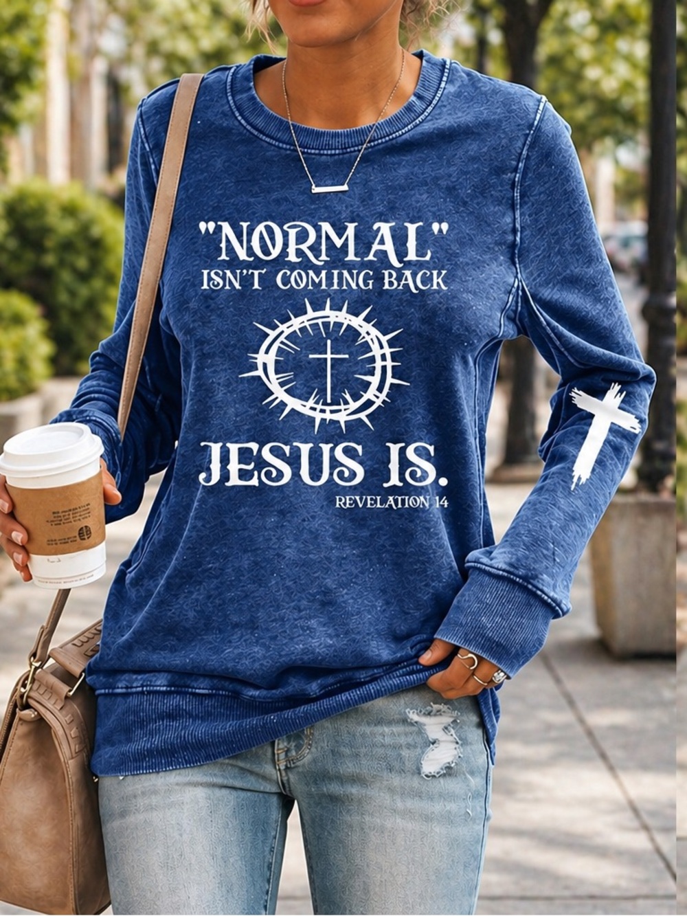 Long Sleeve Jesus Tee